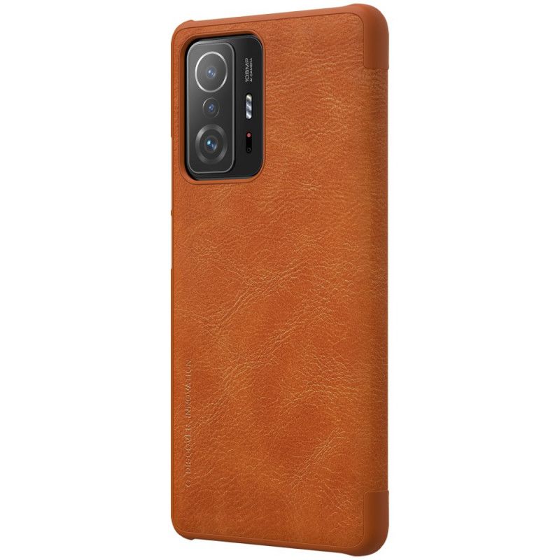 Folio Deksel Xiaomi Mi 11t / 11t Pro Nillkin Qin-serien