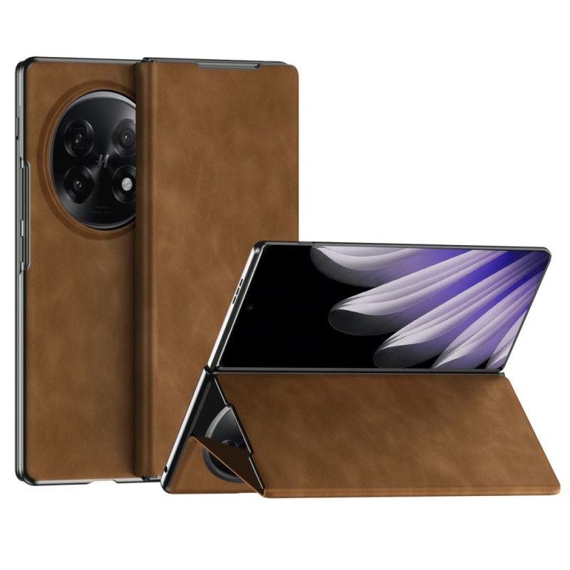 Case Etui Oppo Find N5 Mobildeksel Skinneffekt