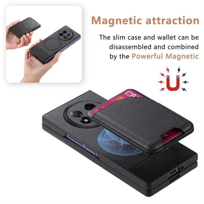 Deksel Oppo Find N5 Magnetisk Med Stativ Og Avtakbar Veske