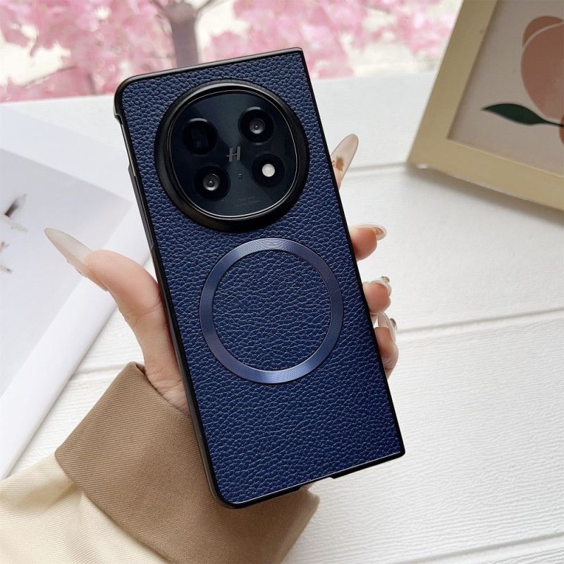 Deksel Oppo Find N5 Magsafe-kompatibelt Kunstskinn