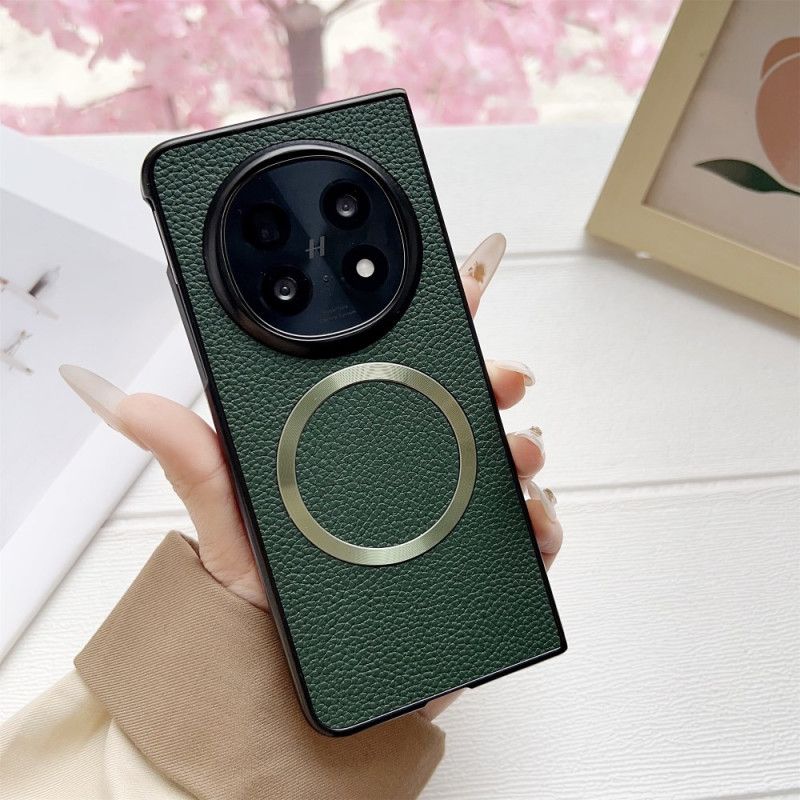 Deksel Oppo Find N5 Magsafe-kompatibelt Kunstskinn