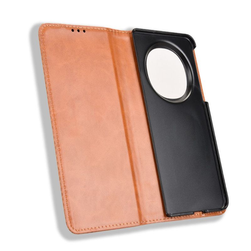Folio Deksel Oppo Find N5 Vintage Kant