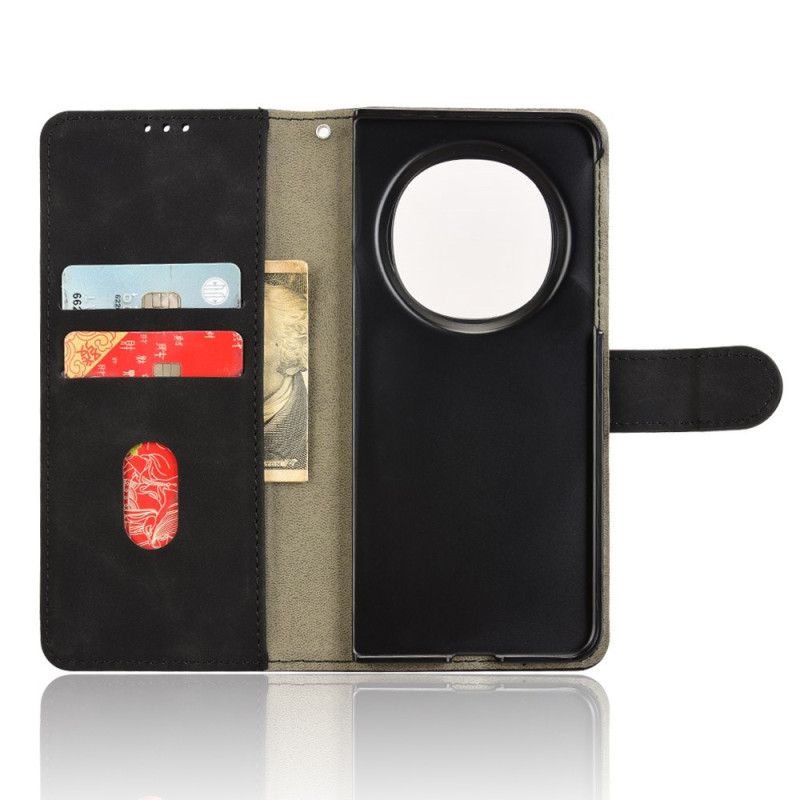 Folio Deksel Til Oppo Find N5 Semsket Skinneffekt