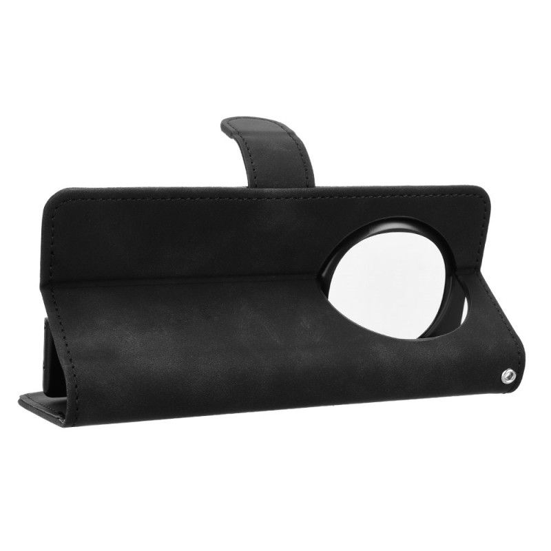 Folio Deksel Til Oppo Find N5 Semsket Skinneffekt