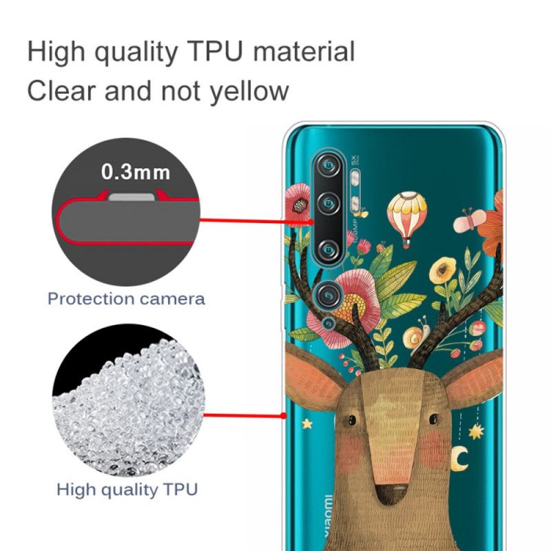 Deksel Xiaomi Mi Note 10 / 10 Pro Mobildeksel Stammehjort