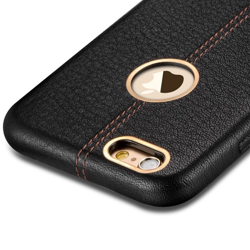 Deksel iPhone 6 / 6S Plus Svart Premium Linje