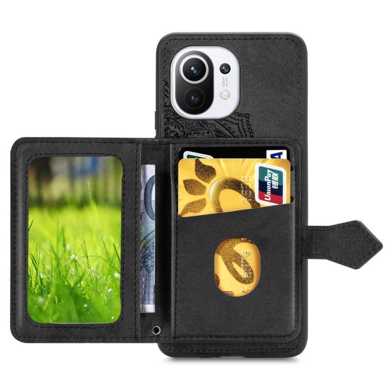 Deksel Xiaomi Mi 11 Svart Multifunksjonell Mandala-Utskrift