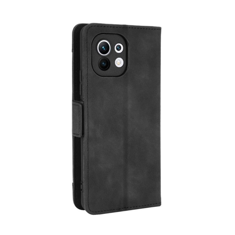 Folio Deksel Xiaomi Mi 11 Svart Førsteklasses Multikort