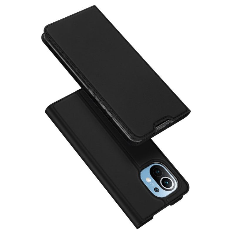 Folio Deksel Xiaomi Mi 11 Svart Pro Dux Ducis Hud