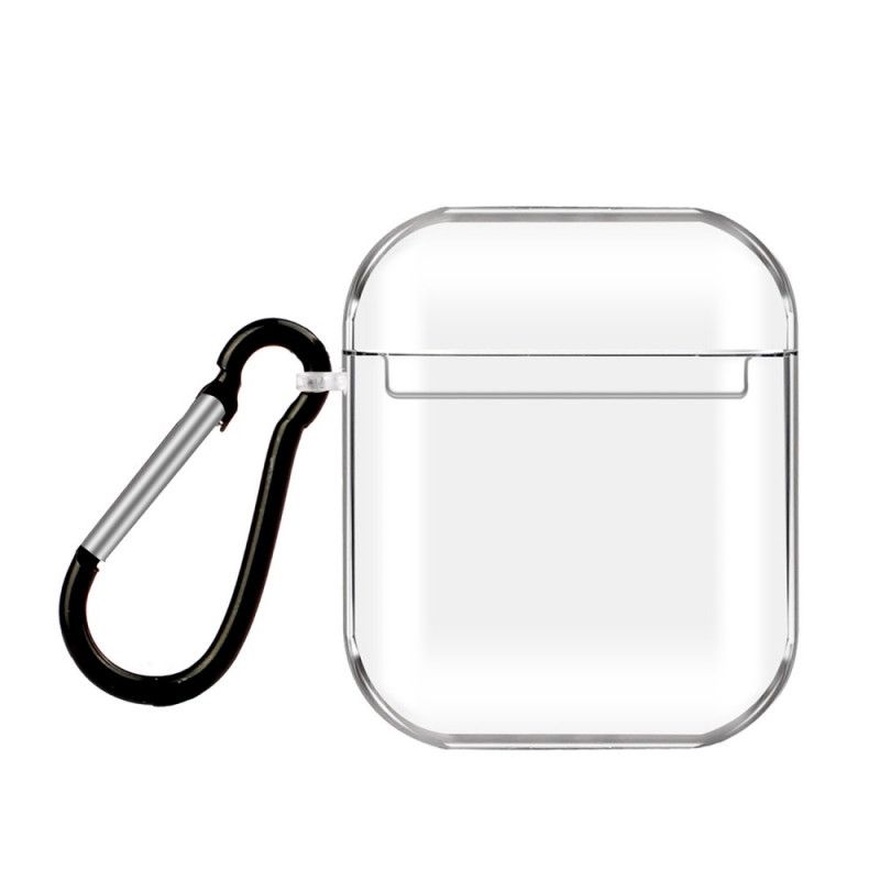 Deksel AirPods Silikonfulle Lepper Med Karabinkrok