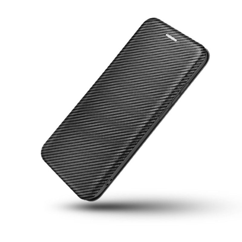 Folio Deksel Xiaomi Mi 10T Lite 5G / Redmi Note 9 Pro 5G Svart Karbonfiber