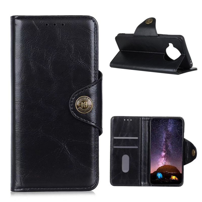 Folio Deksel Xiaomi Mi 10T Lite 5G / Redmi Note 9 Pro 5G Svart Khazneh