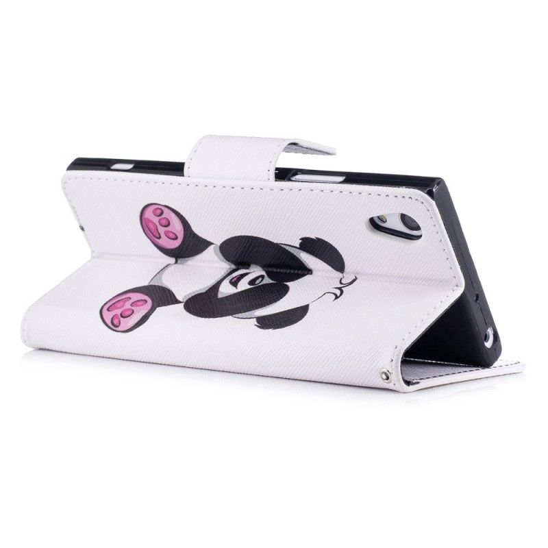 Folio Deksel Sony Xperia XA1 Morsom Panda