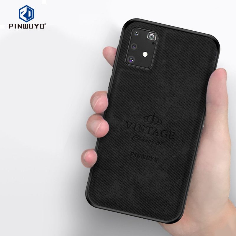 Deksel for Samsung Galaxy S10 Lite Svart Hederlig Vintage Pinwuyo
