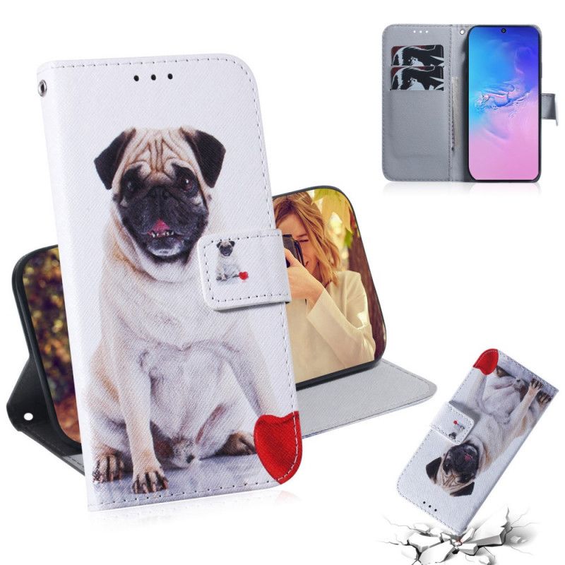 Folio Deksel Samsung Galaxy S10 Lite Mopshund