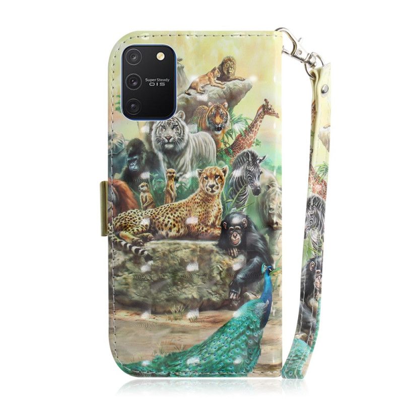 Folio Deksel Samsung Galaxy S10 Lite Tanga Safaridyr
