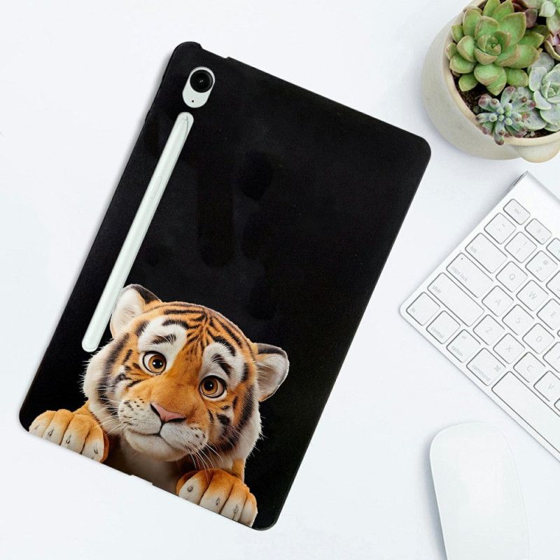 Deksel Samsung Galaxy Tab S10 Fe Plus Mobildeksel Liten Tiger