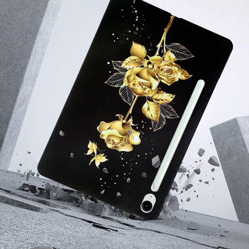 Deksel Til Samsung Galaxy Tab S10 Fe Plus Gullroser