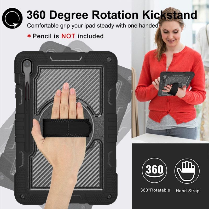 Deksel Til Samsung Galaxy Tab S10 Fe Plus Stativ Og Skulderstropp