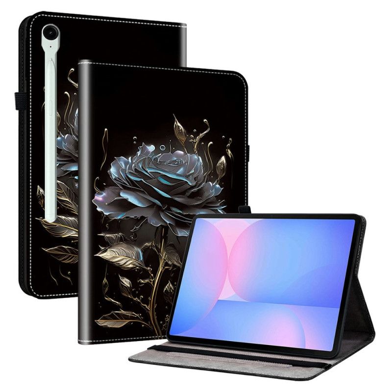 Etui Samsung Galaxy Tab S10 Fe Plus Elegant Svart Rosebeskyttelse