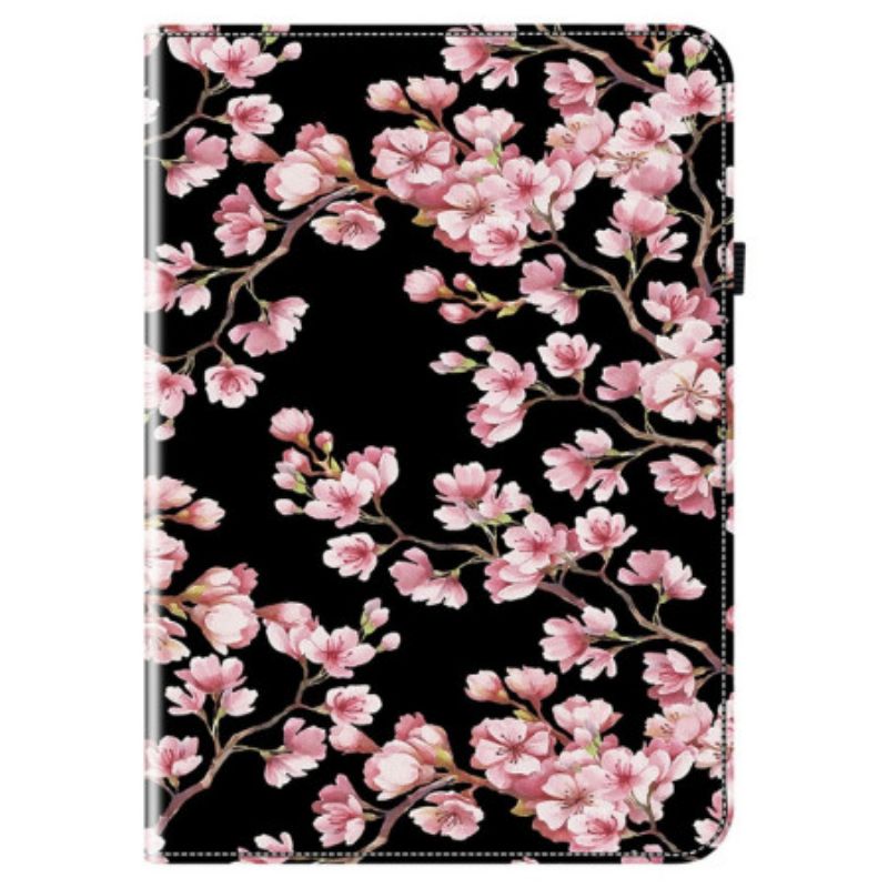 Etui Samsung Galaxy Tab S10 Fe Plus Plommeblomster Beskyttelse Deksel