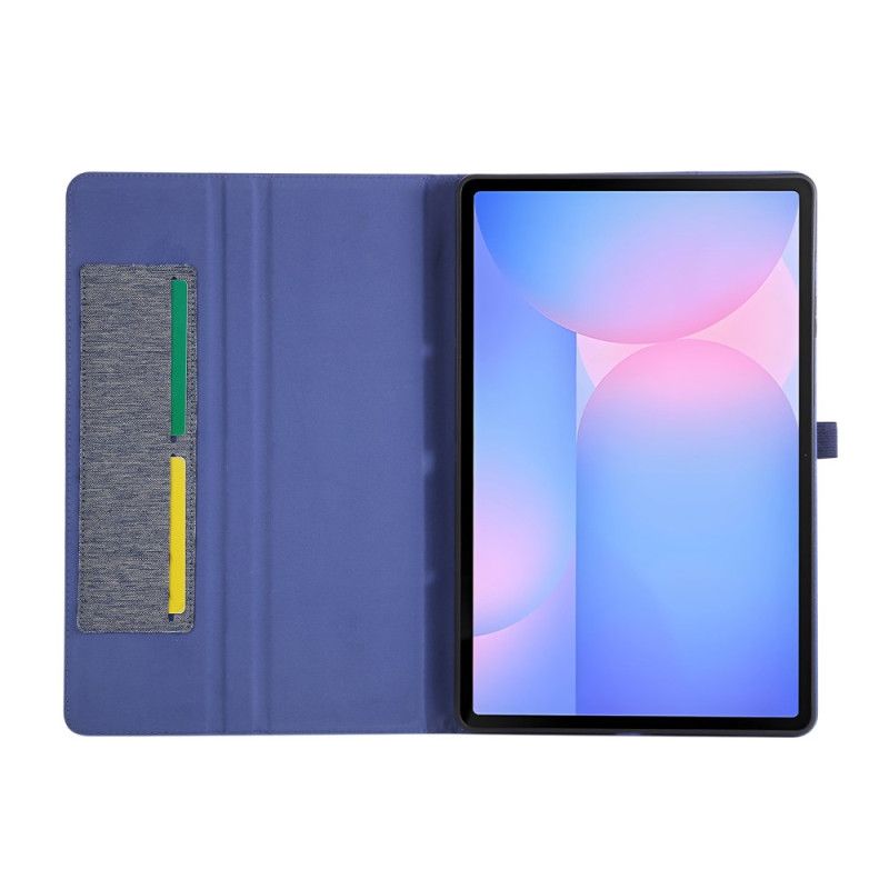 Etui Til Samsung Galaxy Tab S10 Fe Plus Stoff