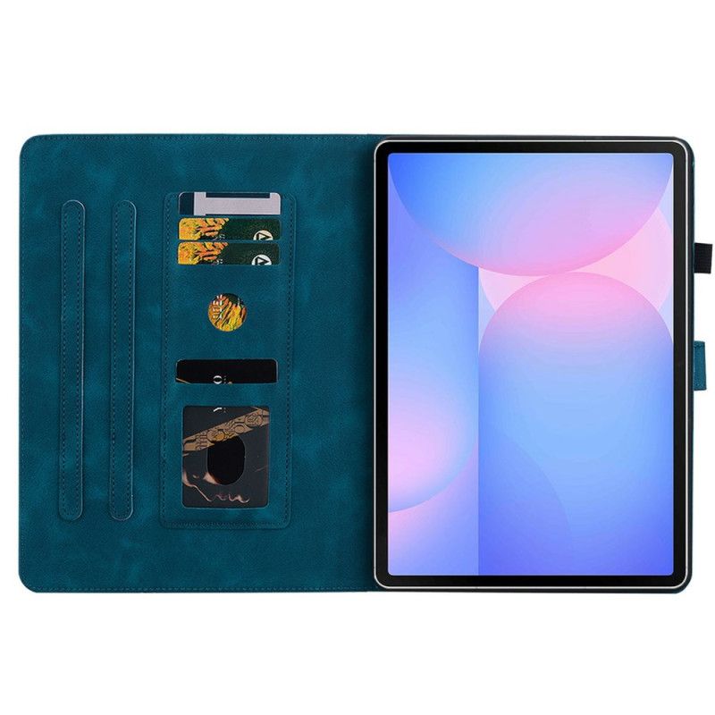 Folio Deksel Samsung Galaxy Tab S10 Fe Plus Fleur-de-lis