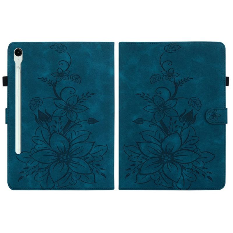 Folio Deksel Samsung Galaxy Tab S10 Fe Plus Fleur-de-lis