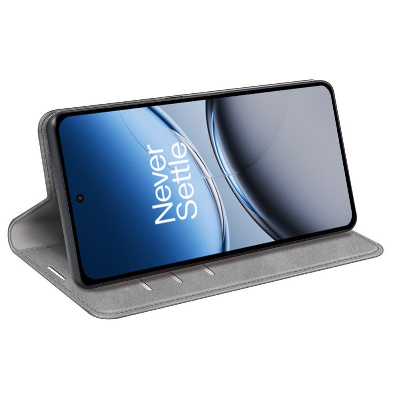 Folio Deksel Lær Oneplus Nord 4 Mobildeksel Klassisk