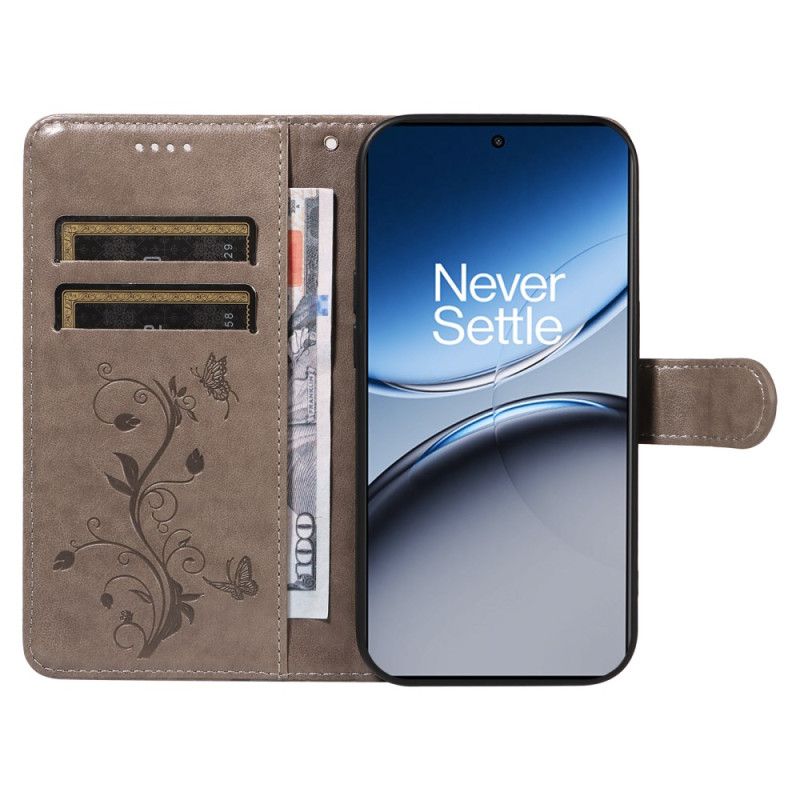 Folio Deksel Oneplus Nord 4 Blomstermønster