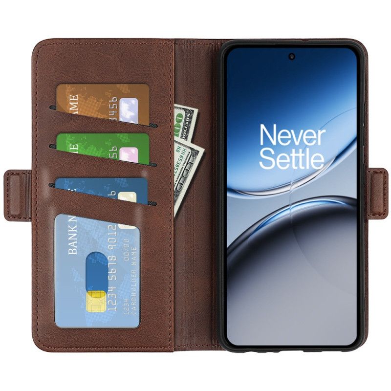 Folio Deksel Oneplus Nord 4 Dobbel Lås Beskyttelse Deksel