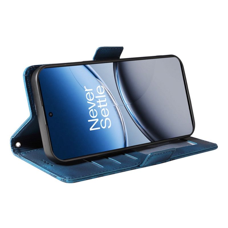 Folio Deksel Oneplus Nord 4 Mønster Med Skjermbeskytter I Herdet Glass Beskyttelse Deksel