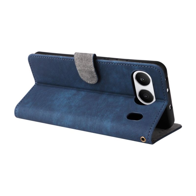 Folio Deksel Til Oneplus Nord 4 Rfid-blokkering I Lær-effekt