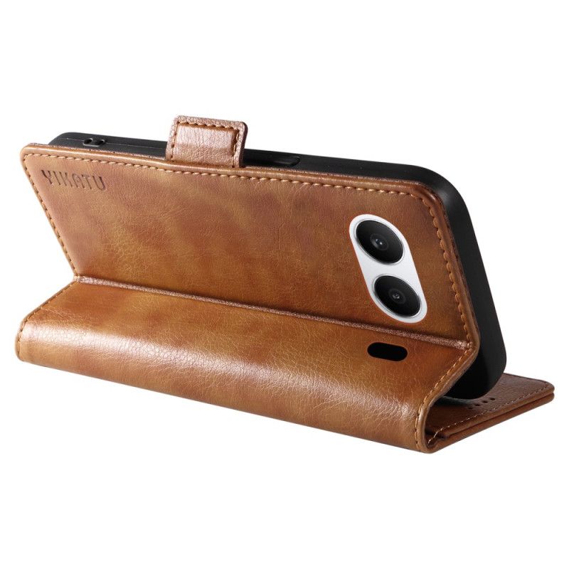 Folio Deksel Til Oneplus Nord 4 Yikatu Litchi-kunstskinn