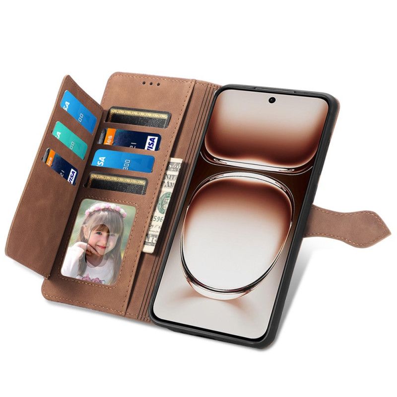 Lærdeksel Folio Deksel Oneplus Nord 4 Mobildeksel Blondemønster