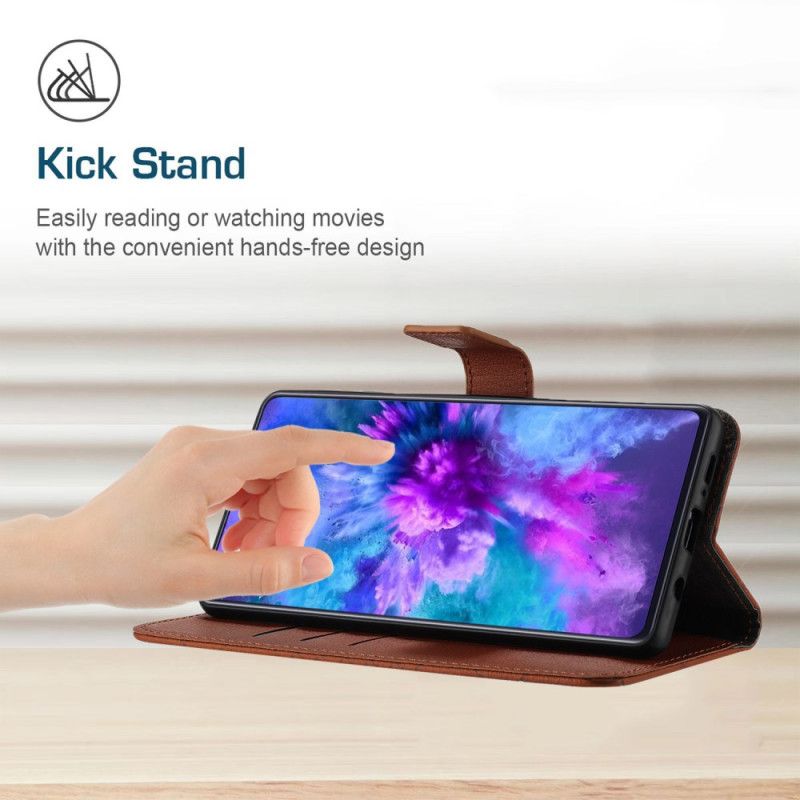 Lærdeksel Folio Deksel Oneplus Nord 4 Mobildeksel Diamanter