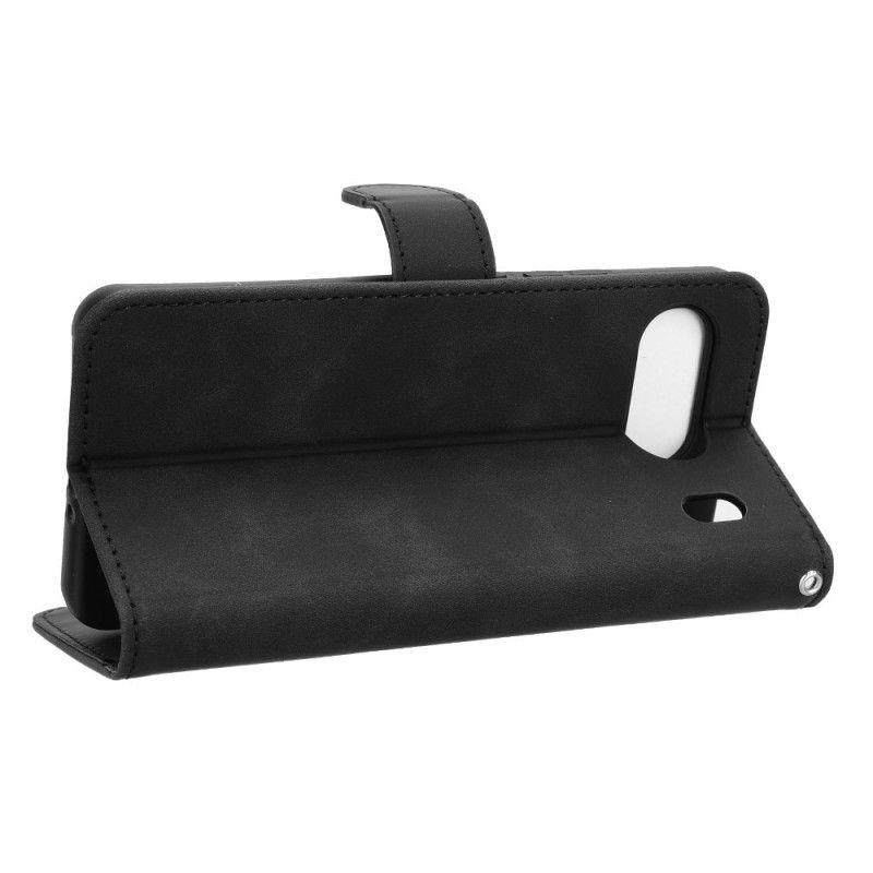 Lærdeksel Folio Deksel Oneplus Nord 4 Mobildeksel Semsket Skinneffekt