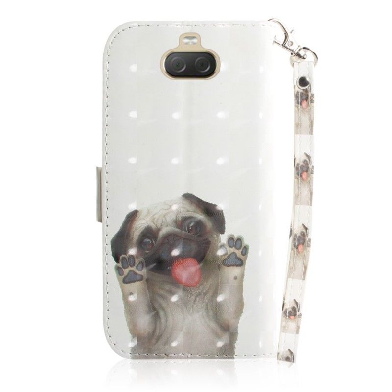 Folio Deksel for Sony Xperia 10 Plus Elsker Hunden Min Med Tanga