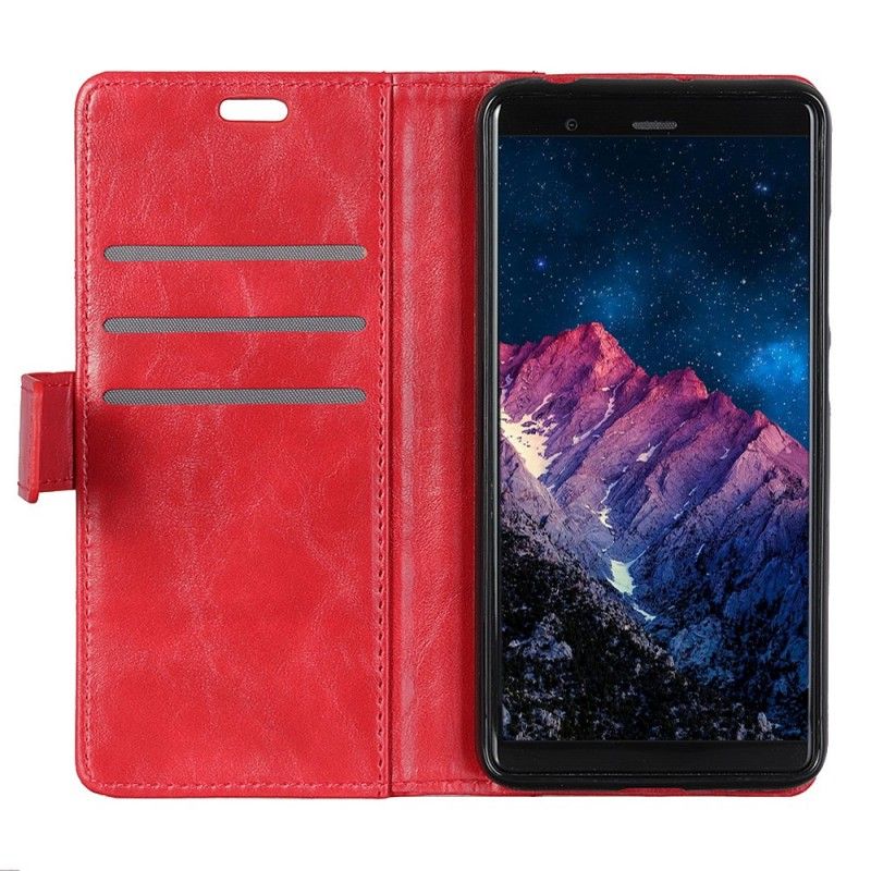 Folio Deksel Sony Xperia 10 Plus Antikk Skinneffekt Beskyttelse