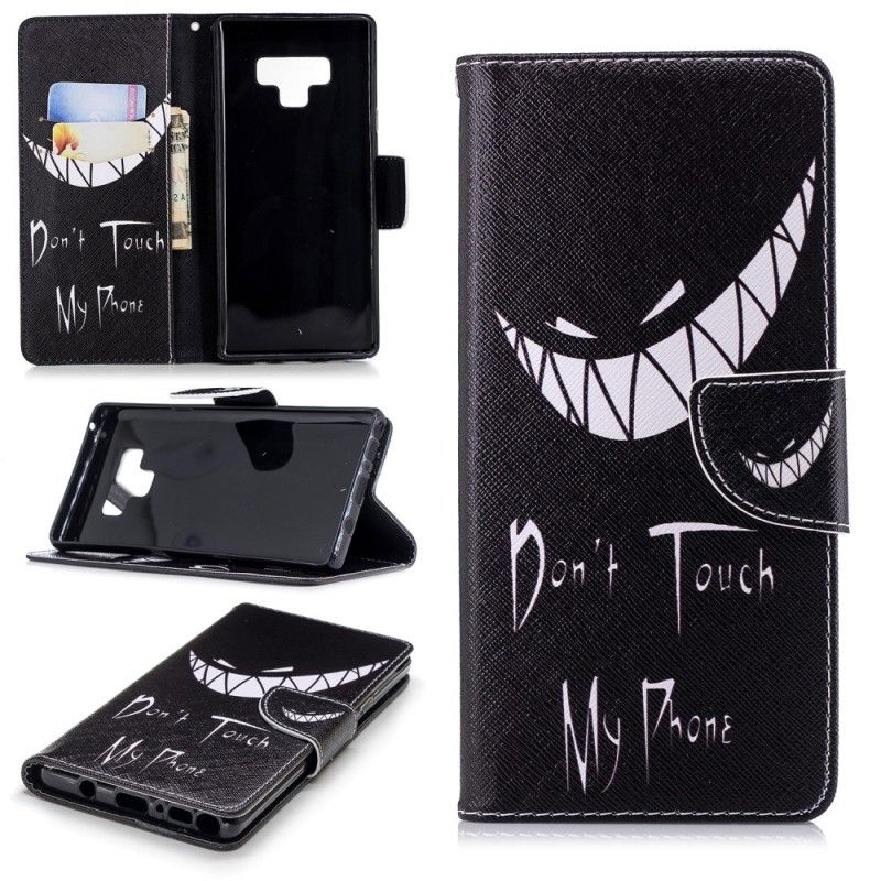 Folio Deksel for Samsung Galaxy Note 9 Djeveltelefon