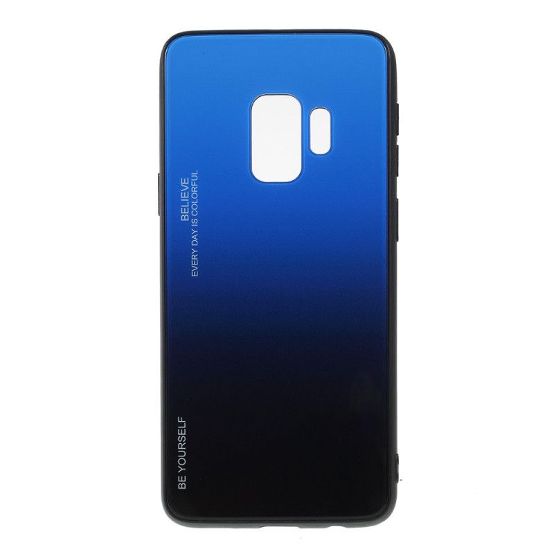 Deksel for Samsung Galaxy S9 Rød Galvanisert Farge