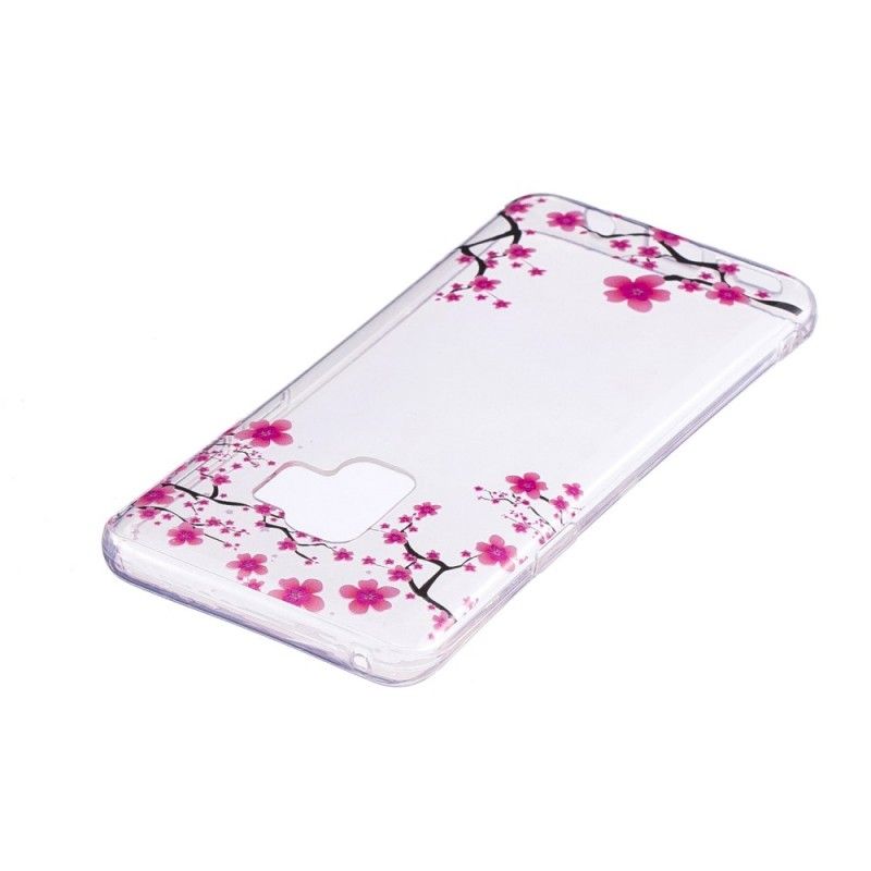 Deksel Samsung Galaxy S9 Plomme Blomstrer
