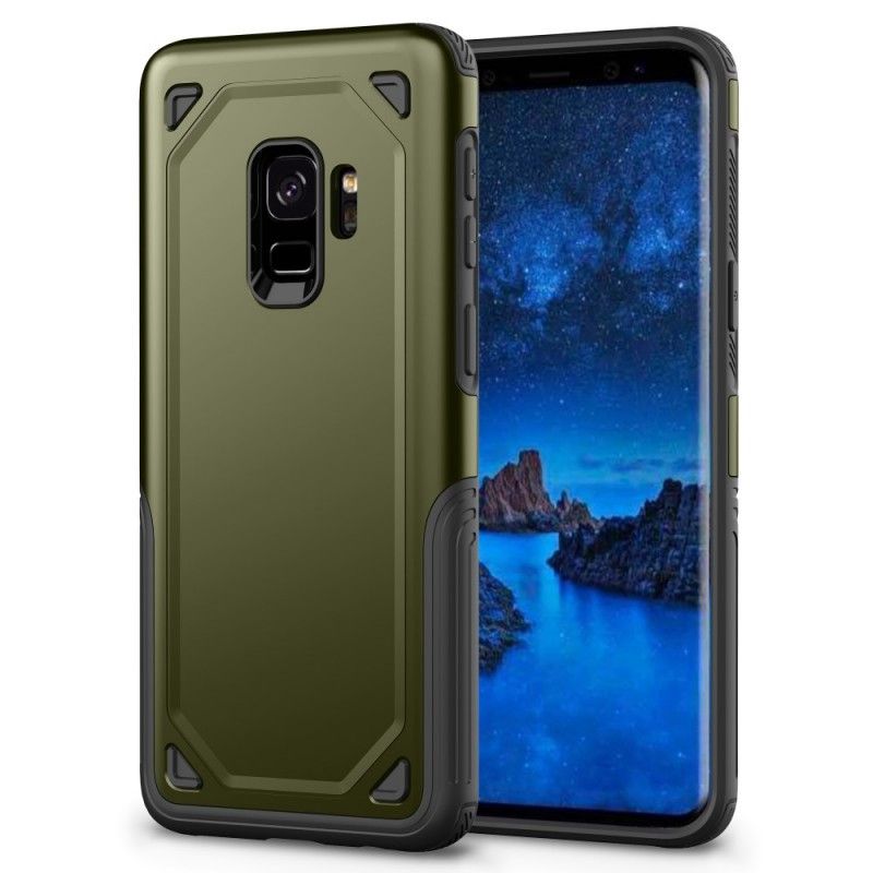 Deksel Samsung Galaxy S9 Rosa Mobildeksel Premium Metalleffekt