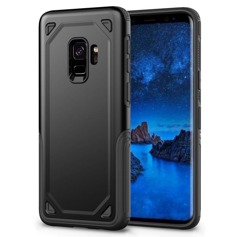 Deksel Samsung Galaxy S9 Rosa Mobildeksel Premium Metalleffekt