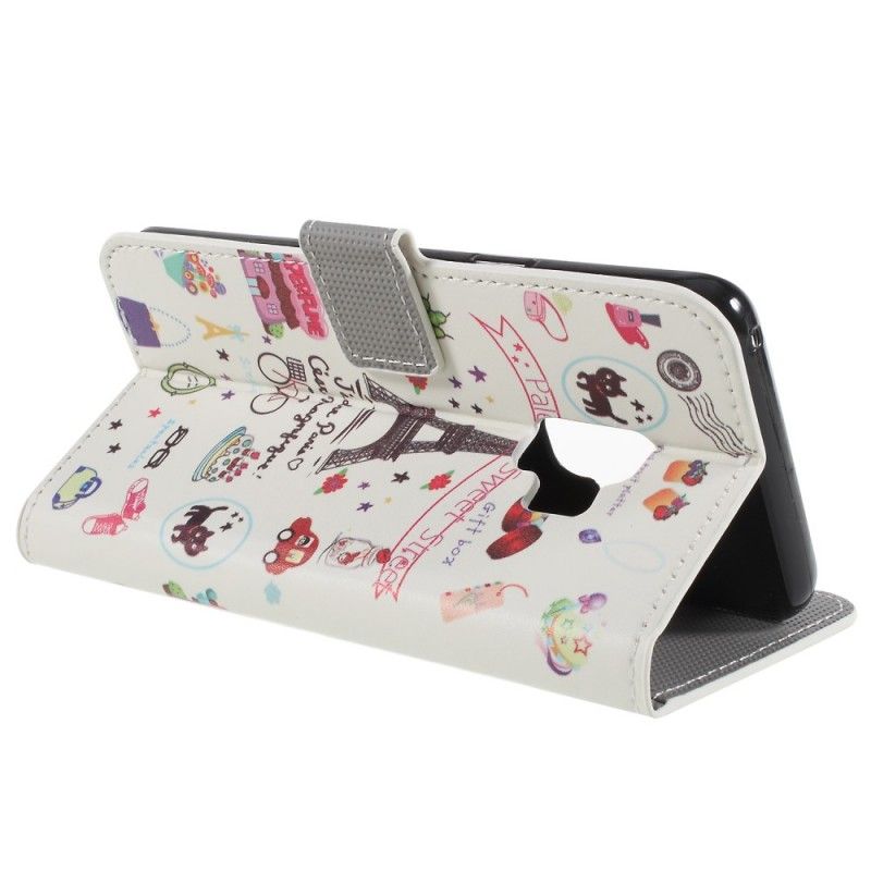 Folio Deksel for Samsung Galaxy S9 Jeg Elsker Paris