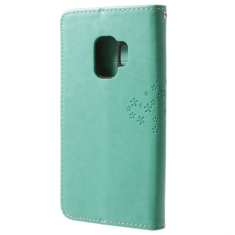 Folio Deksel for Samsung Galaxy S9 Svart Tre Og Tøfler