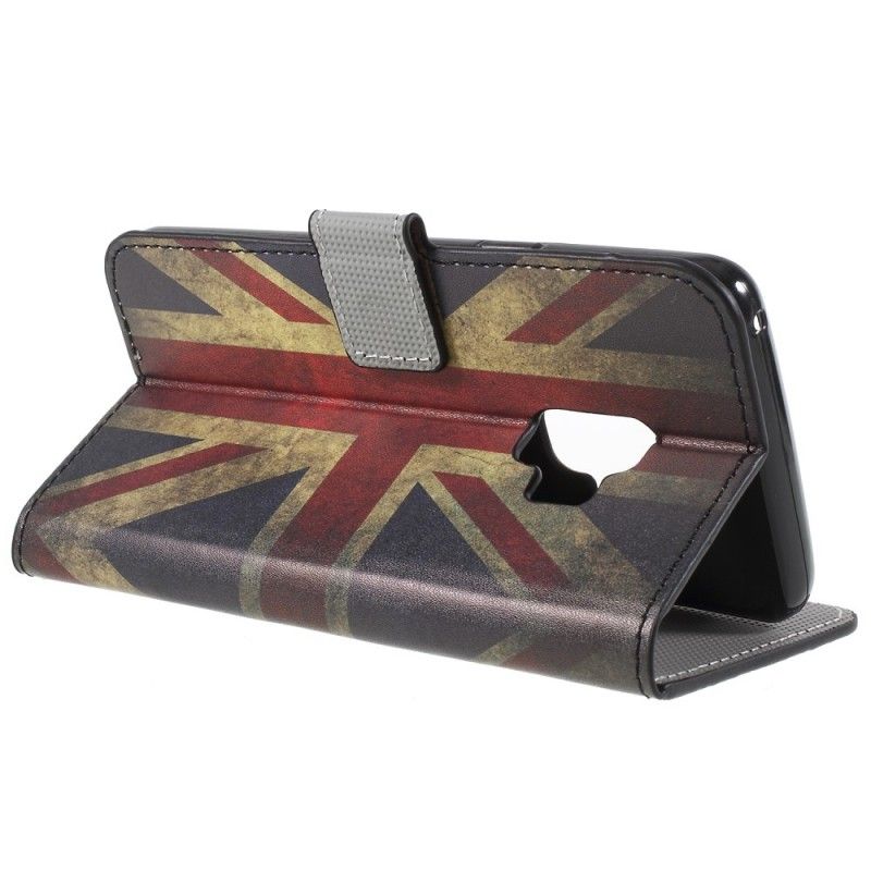 Folio Deksel Samsung Galaxy S9 Englands Flagg