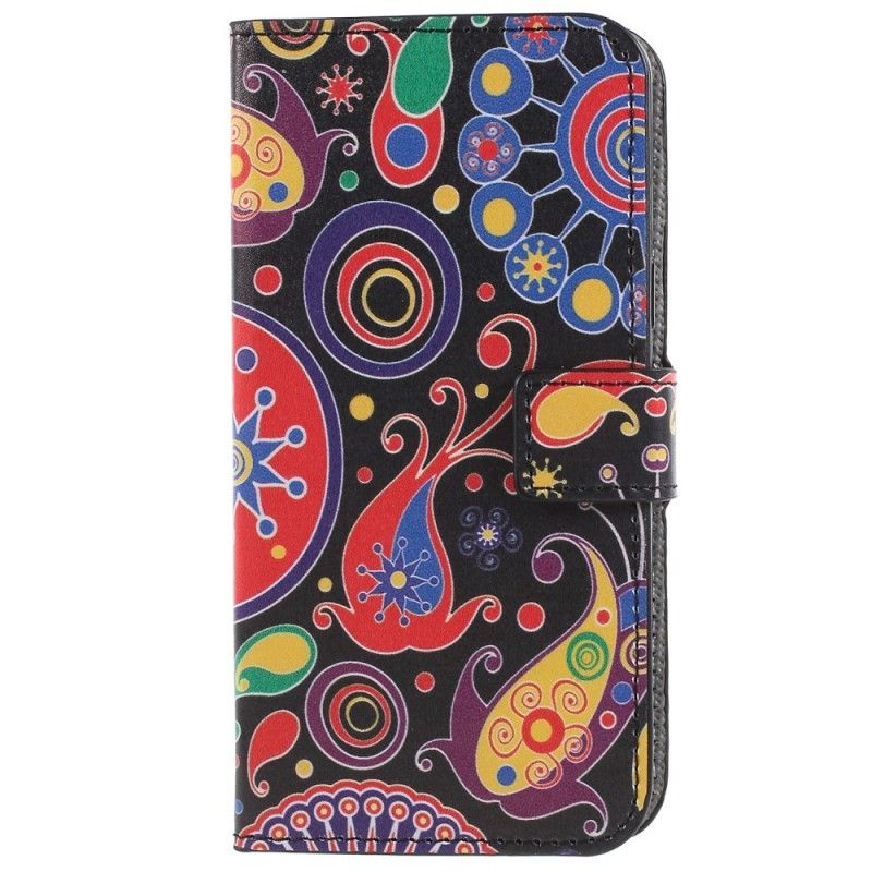 Lærdeksel Folio Deksel Samsung Galaxy S9 Galakse Design