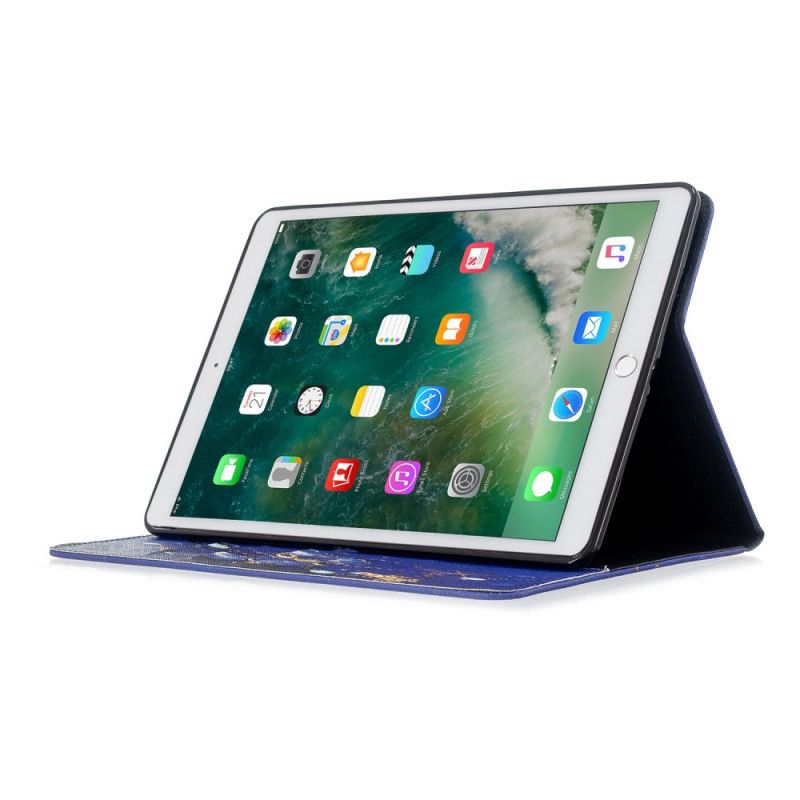 Case Etui iPad 10.2" (2019) (2020) Svart Mobildeksel Vakre Sommerfugler