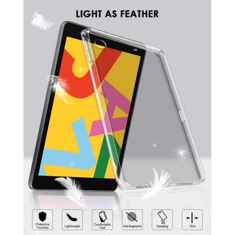 Deksel iPad 10.2" (2019) (2020) Gjennomsiktig Silikon Beskyttelse